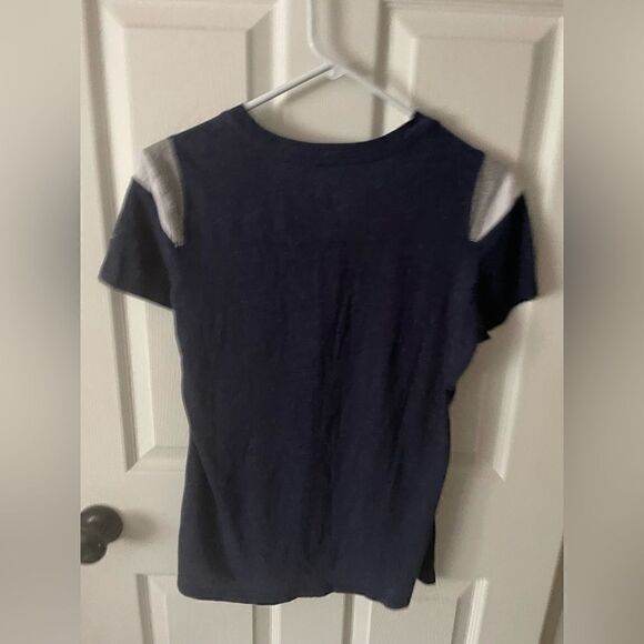 SEATTLE SEAHAWKS short sleeve Blue t-shirt women Large NIKE NFL 2014 Super Bowl - Picture 4 of 5